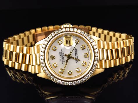 what is the value of a ladies presidential rolex|pre owned presidential Rolex watches.